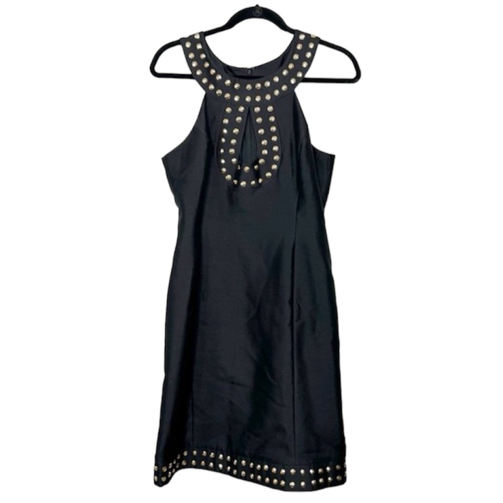 TRACY REESE Gold and Black Keyhole Classic Dress size 10